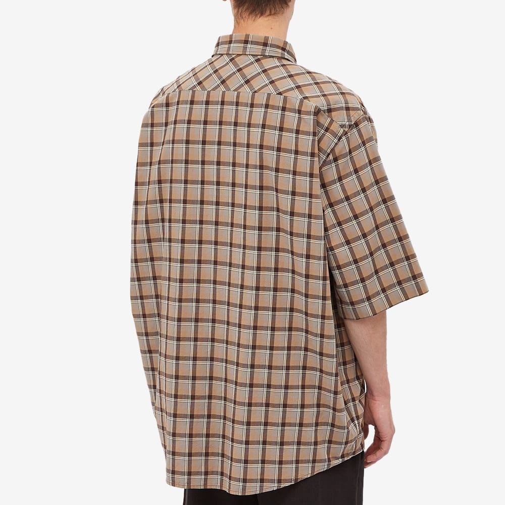 Acne Studios Sandros Short Sleeve Dry Co Check Shirt - 4