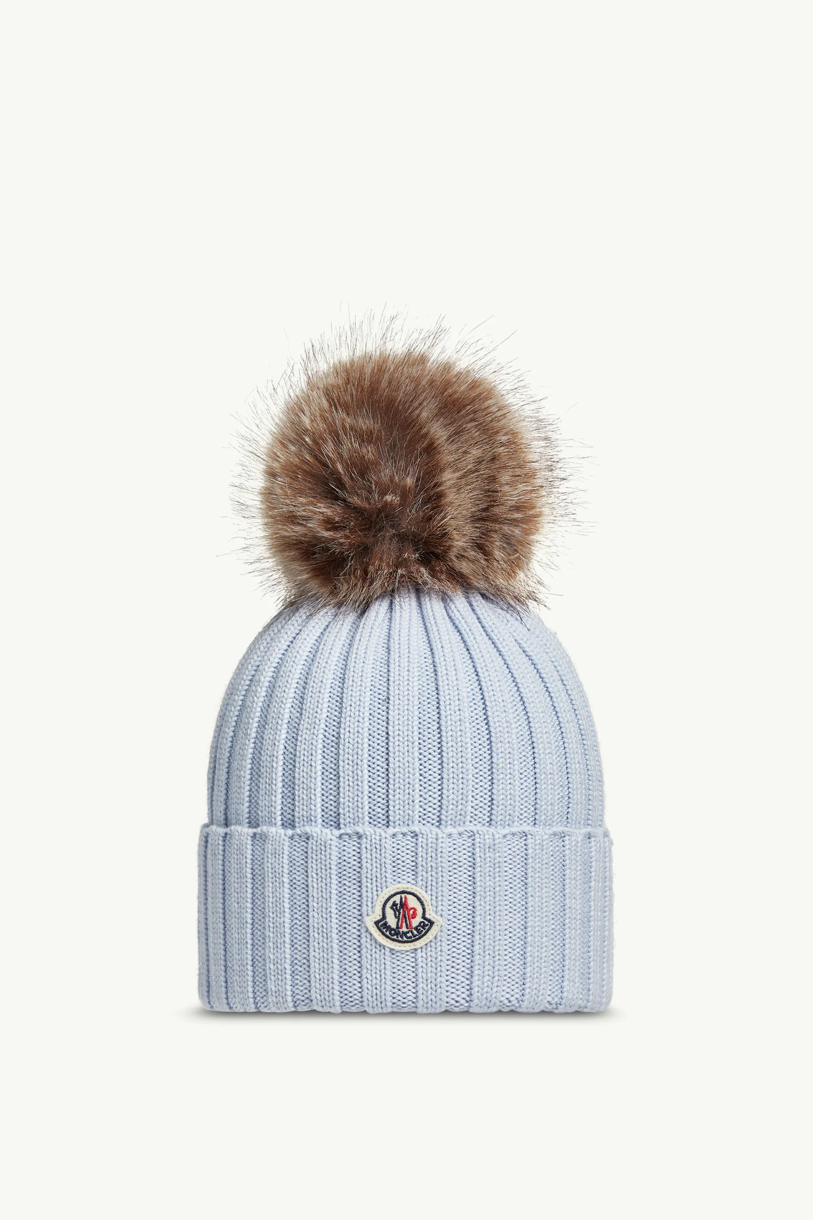 Wool Beanie with Pom Pom - 1