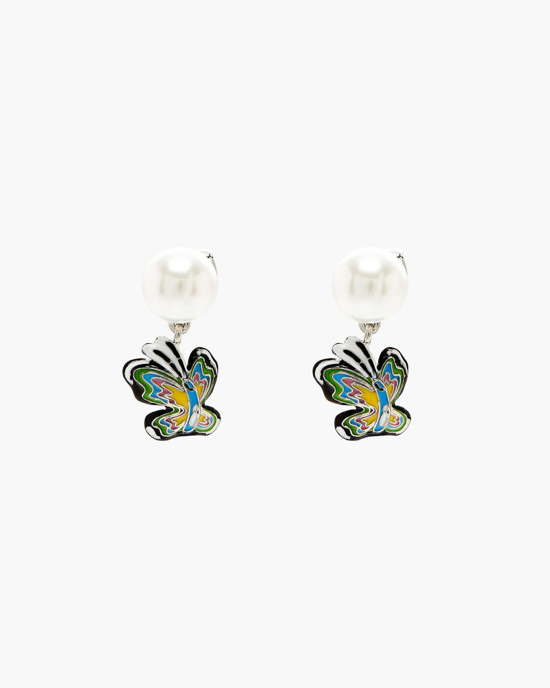 HATTIE STEWART X MARC JACOBS BUTTERFLY PEARL EARRINGS 4