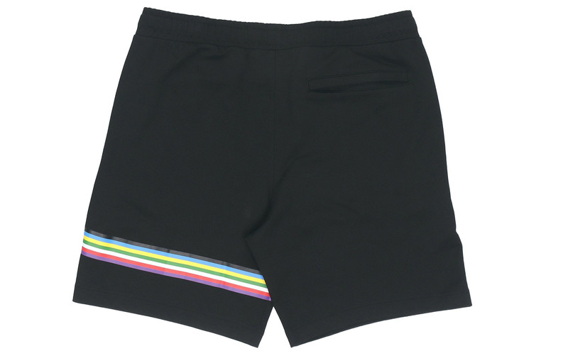 PUMA PUMA INTL Graphic Shorts 'Black White' 531308-01 outlook