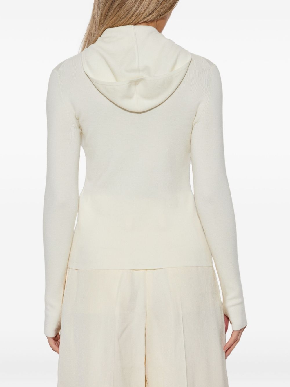 zip-up hooded jacket - 4