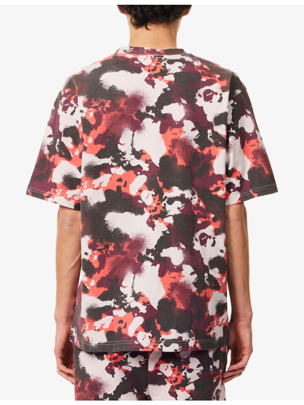 Map Camo One Point Short-Sleeve Cotton-Jersey T-Shirt - 4