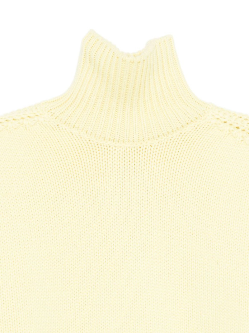 roll-neck cut-out sweater 3