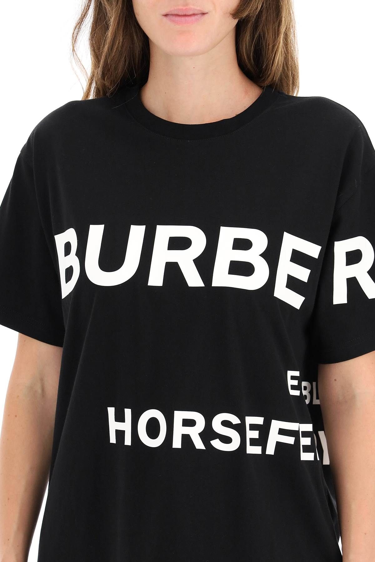 OVERSIZED T-SHIRT WITH HORSEFERRY PRINT - 5