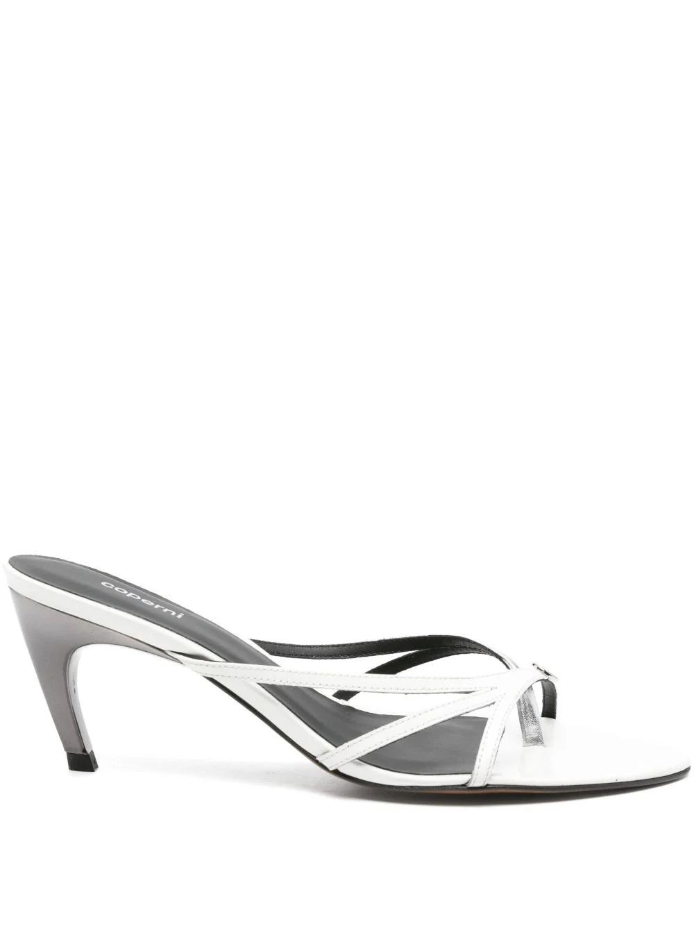 75mm leather mules - 1