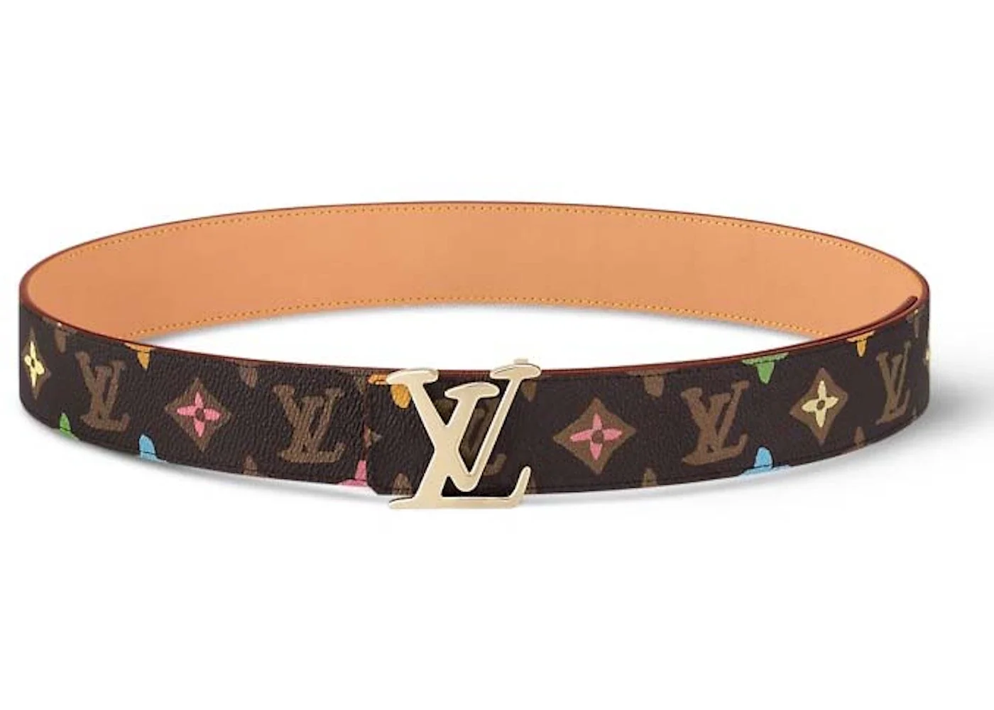Louis Vuitton by Tyler, the Creator LV Tag 40mm Reversible Belt Chocolate Craggy Monogram - 1
