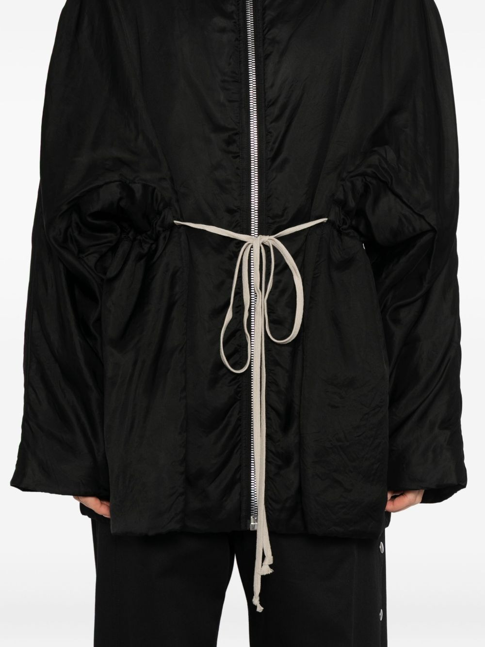 drawstring-hem jacket - 5