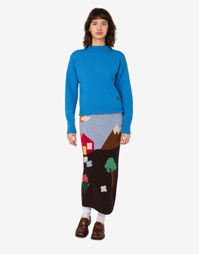 SHETLAND WOOL SKIRT ARCHIVE 1