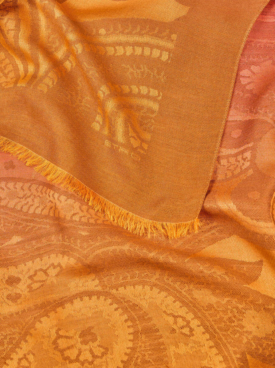 DÉGRADÉ PAISLEY SCARF - 3