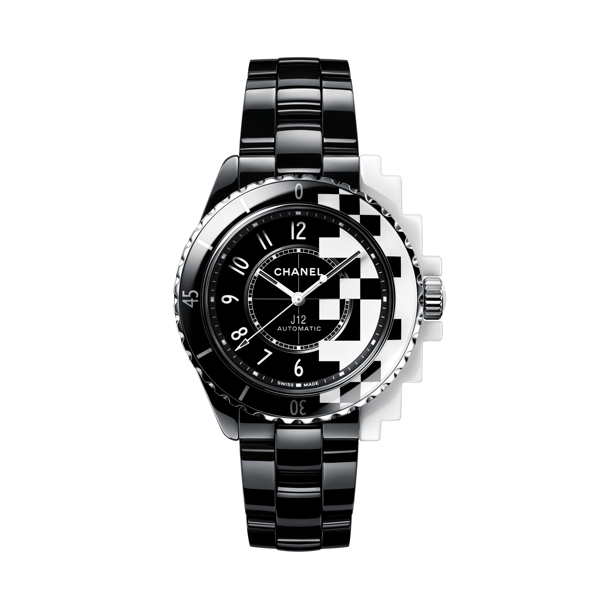 J12 CYBERNETIC Watch, 38 MM - 1