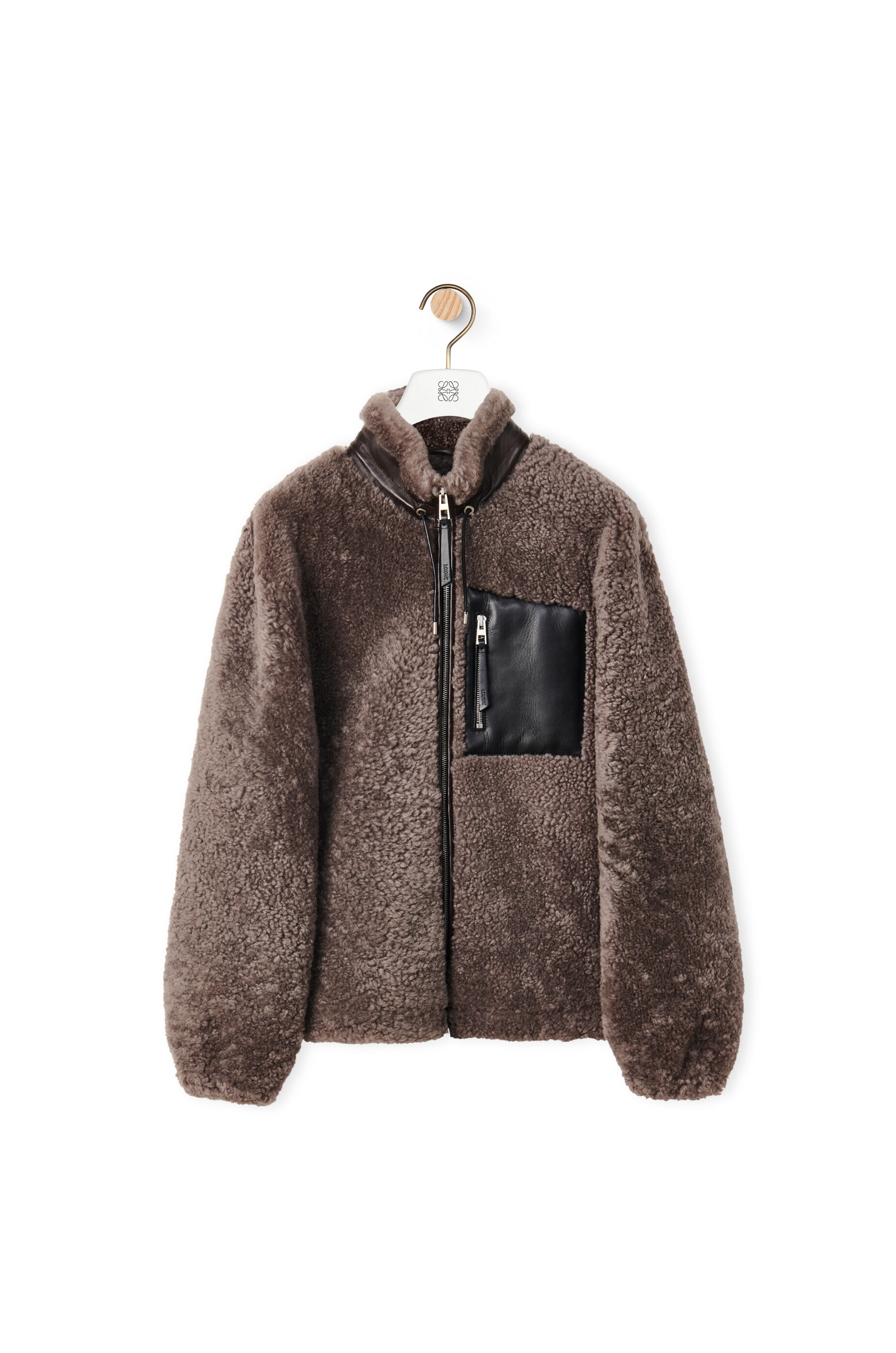 Jacket in shearling - 1