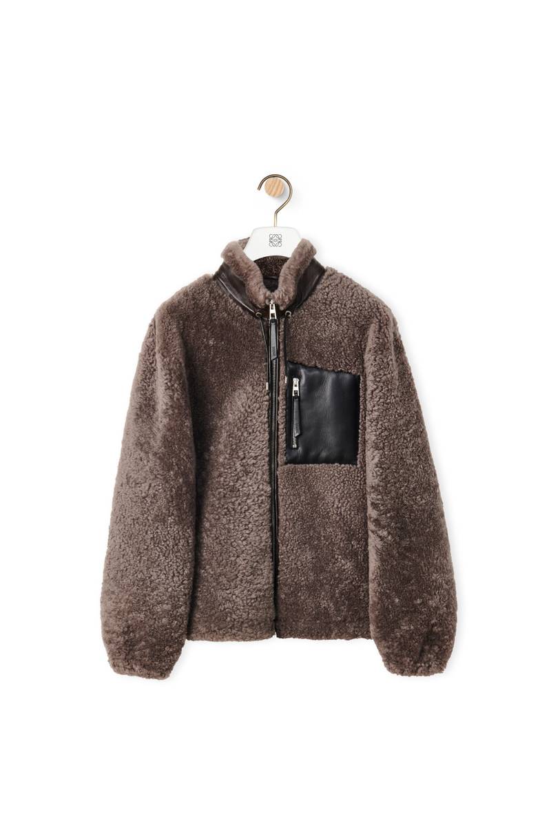 Jacket in shearling 1