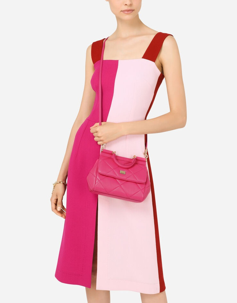 Dolce & Gabbana Small Sicily bag in quilted Aria calfskin outlook