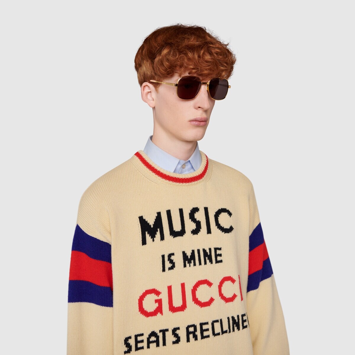 Gucci 100 wool sweater - 5