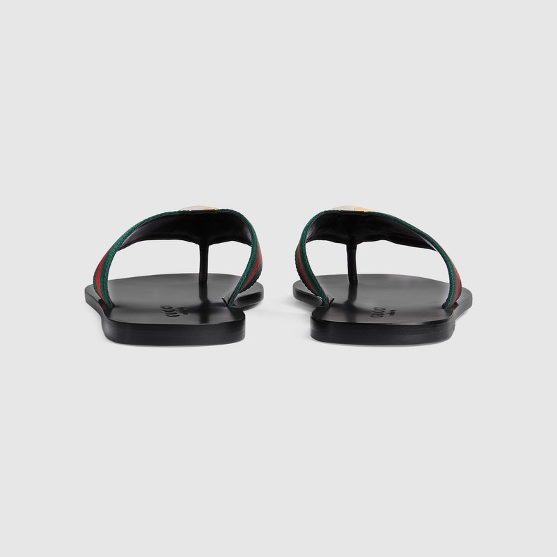 Web strap thong sandal 5