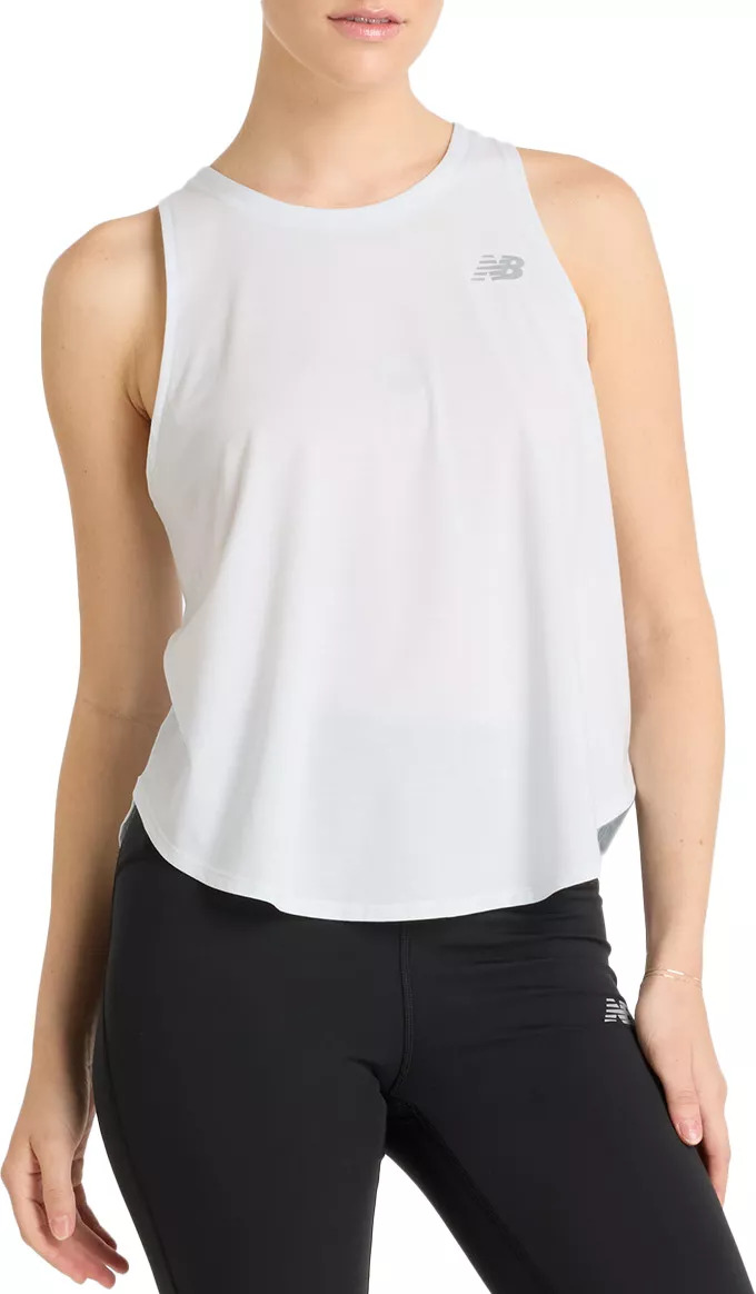 New Balance Women's Drapey Jersey Tank - 1