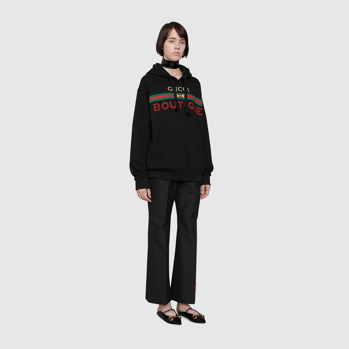 Gucci Boutique print sweatshirt - 3