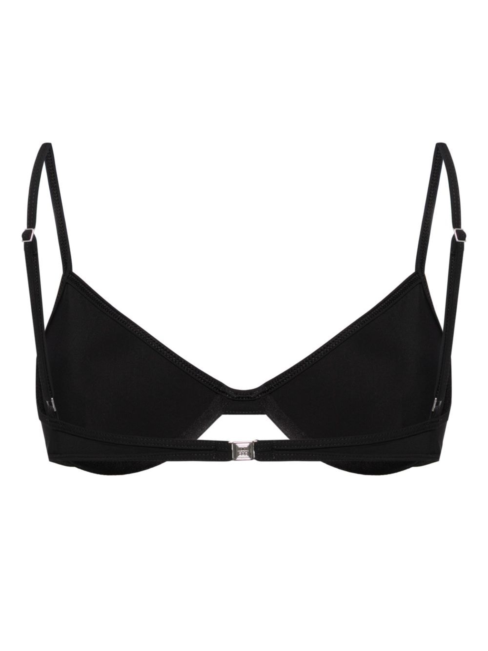 underwire half-cup bikini top - 2
