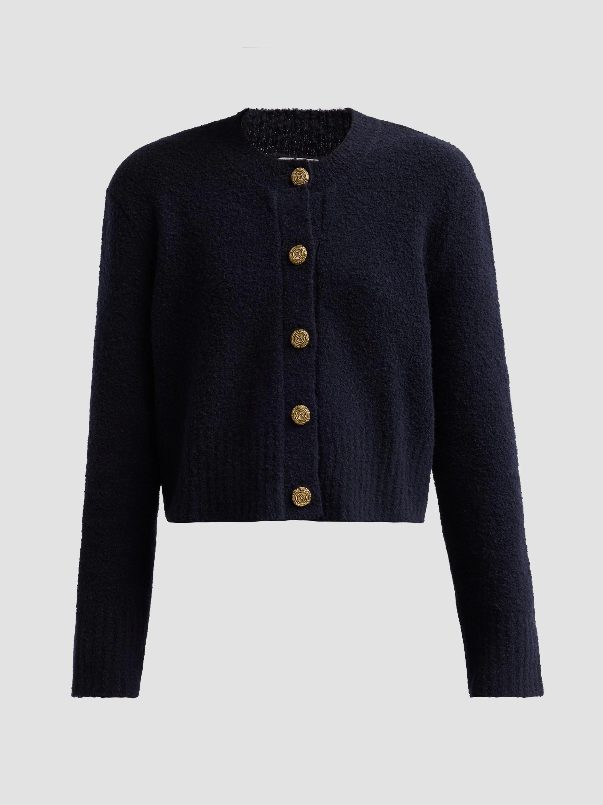 Women's Harris Cotton-Blend Sweater - Berry Blue - 1