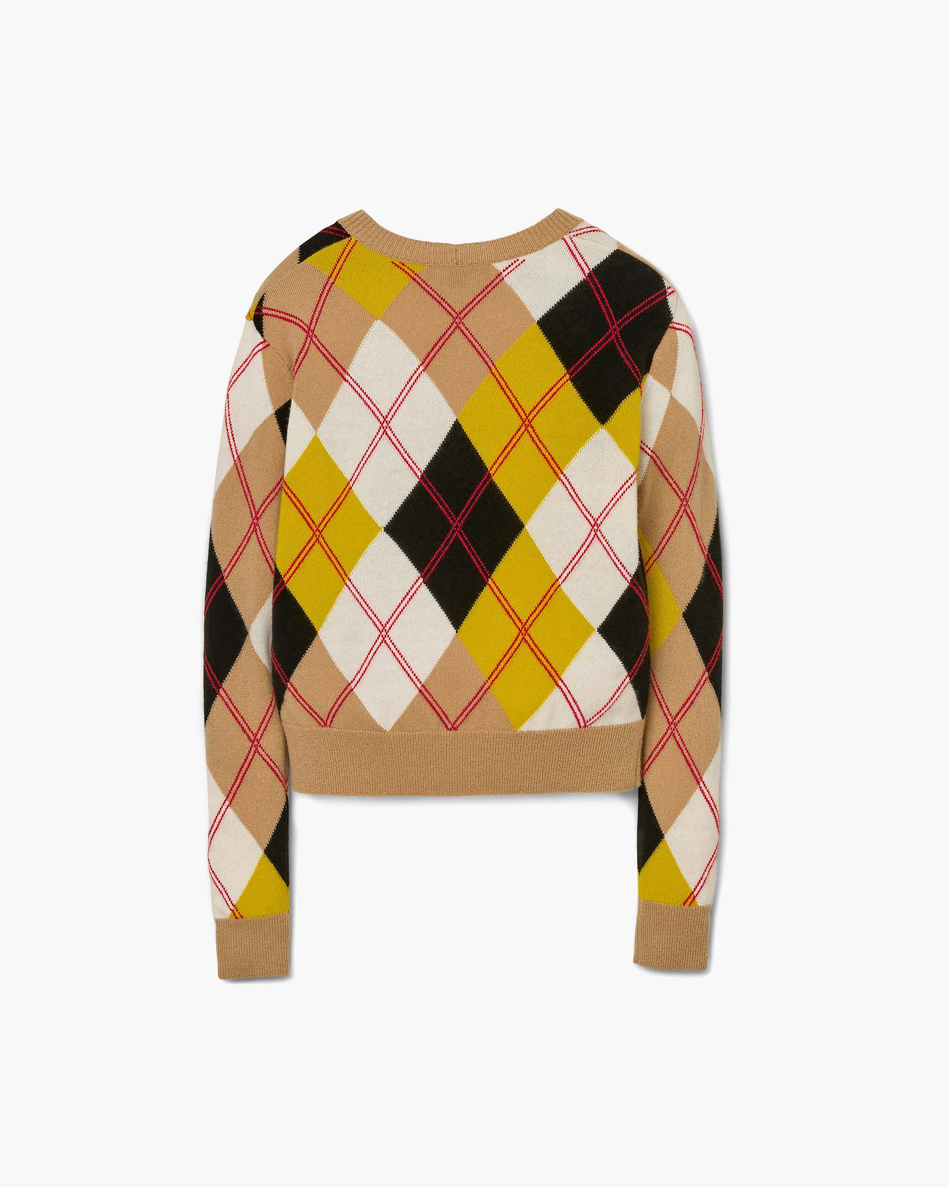 PREPPY DAISY ARGYLE CREWNECK - 5