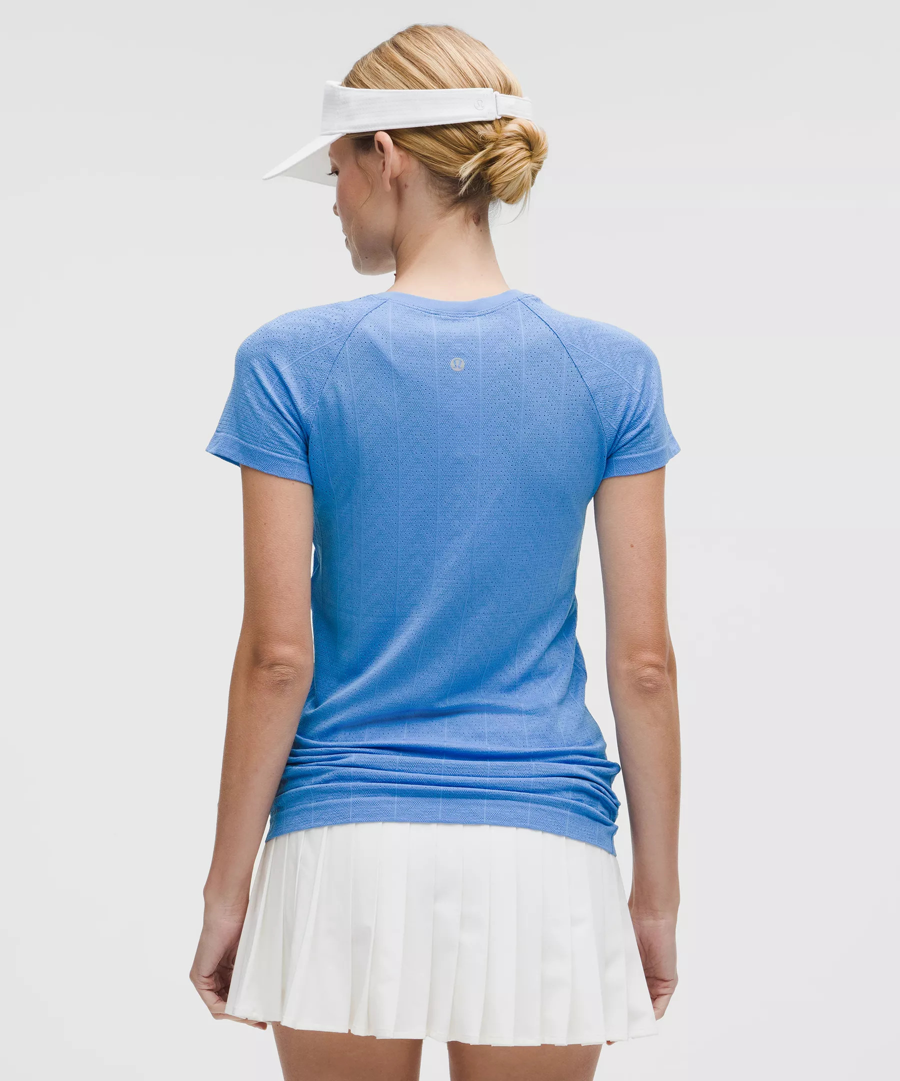 Swiftly Pointelle Short-Sleeve Shirt *Hip Length - 3