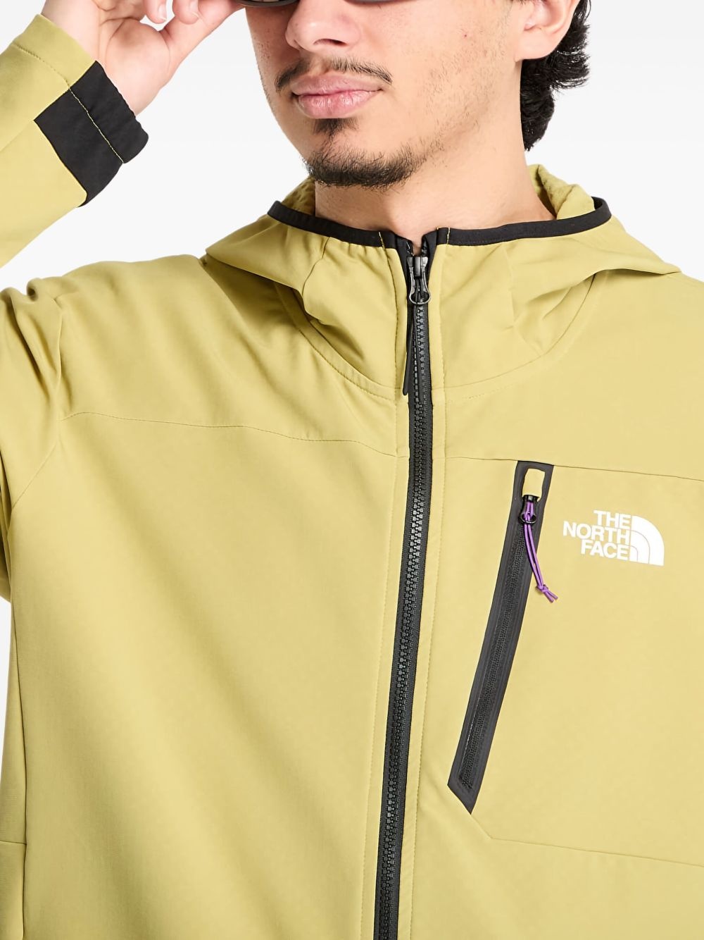 logo-print jacket - 5
