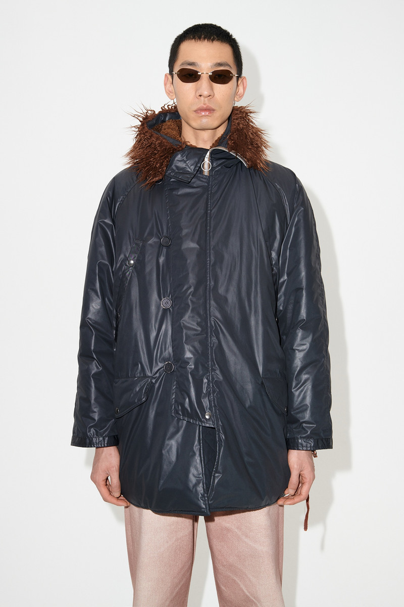 Our Legacy Snorkle Parka Black Wax Mirage Tech outlook