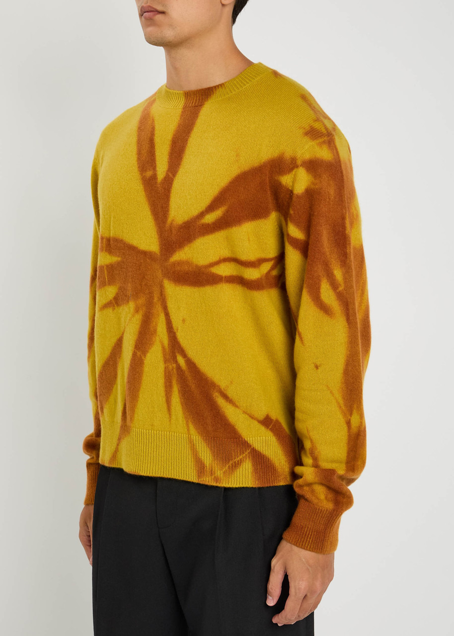 The Elder Statesman Mythic Tranquility Patterned Cashmere Sweatshirt - 2