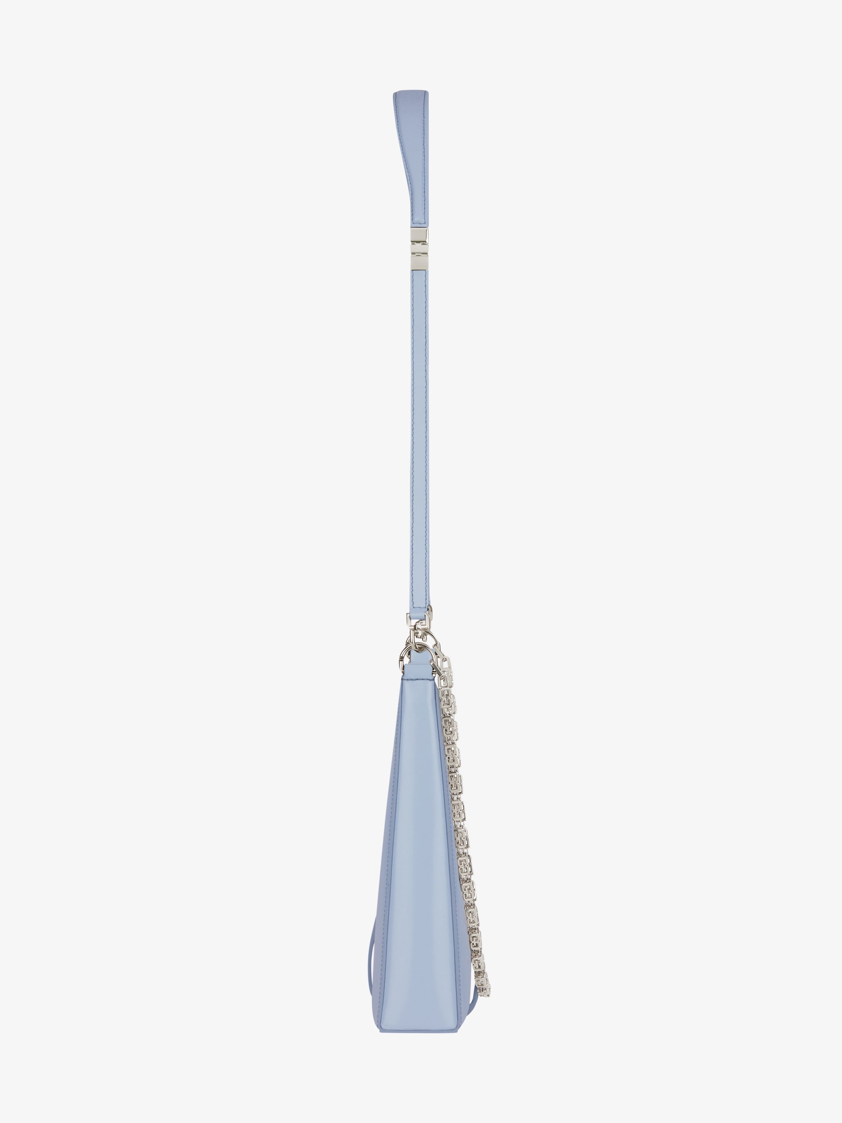 SMALL CUT OUT BAG IN BOX LEATHER WITH CHAIN - 4