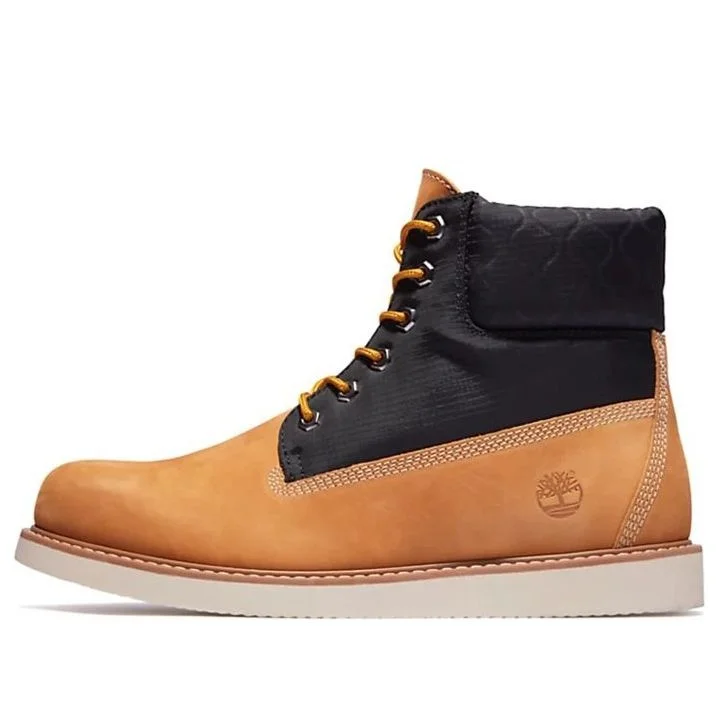 Timberland Newmarket 6 Inch Quilted Boots 'Wheat Black' A2GJT231 - 1