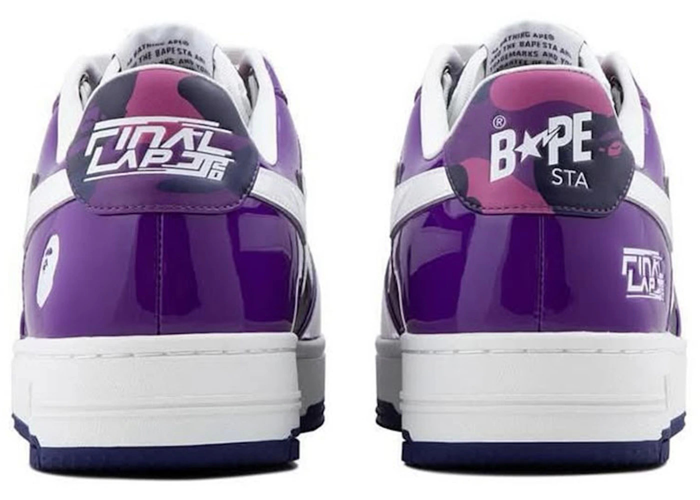 A Bathing Ape Bape Sta JJ Lin Purple - 3