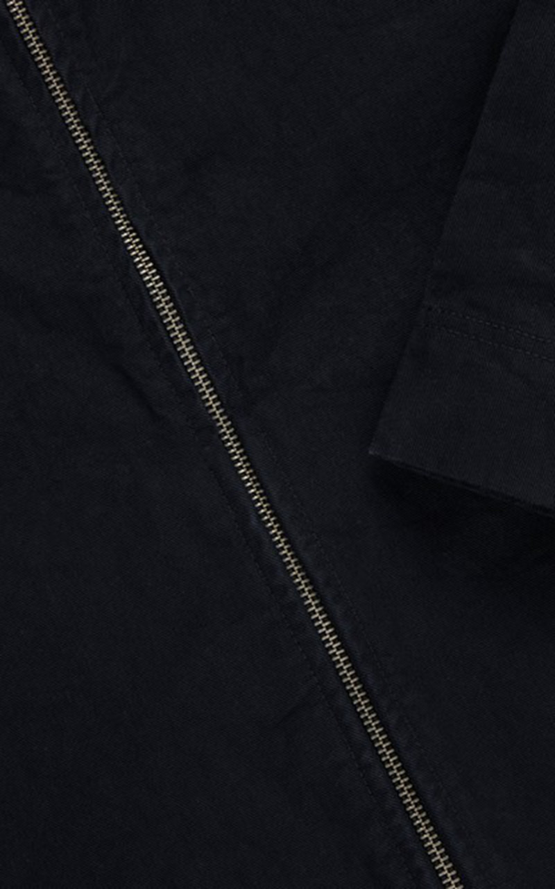CLUB JACKET TWILL BLACK - 4
