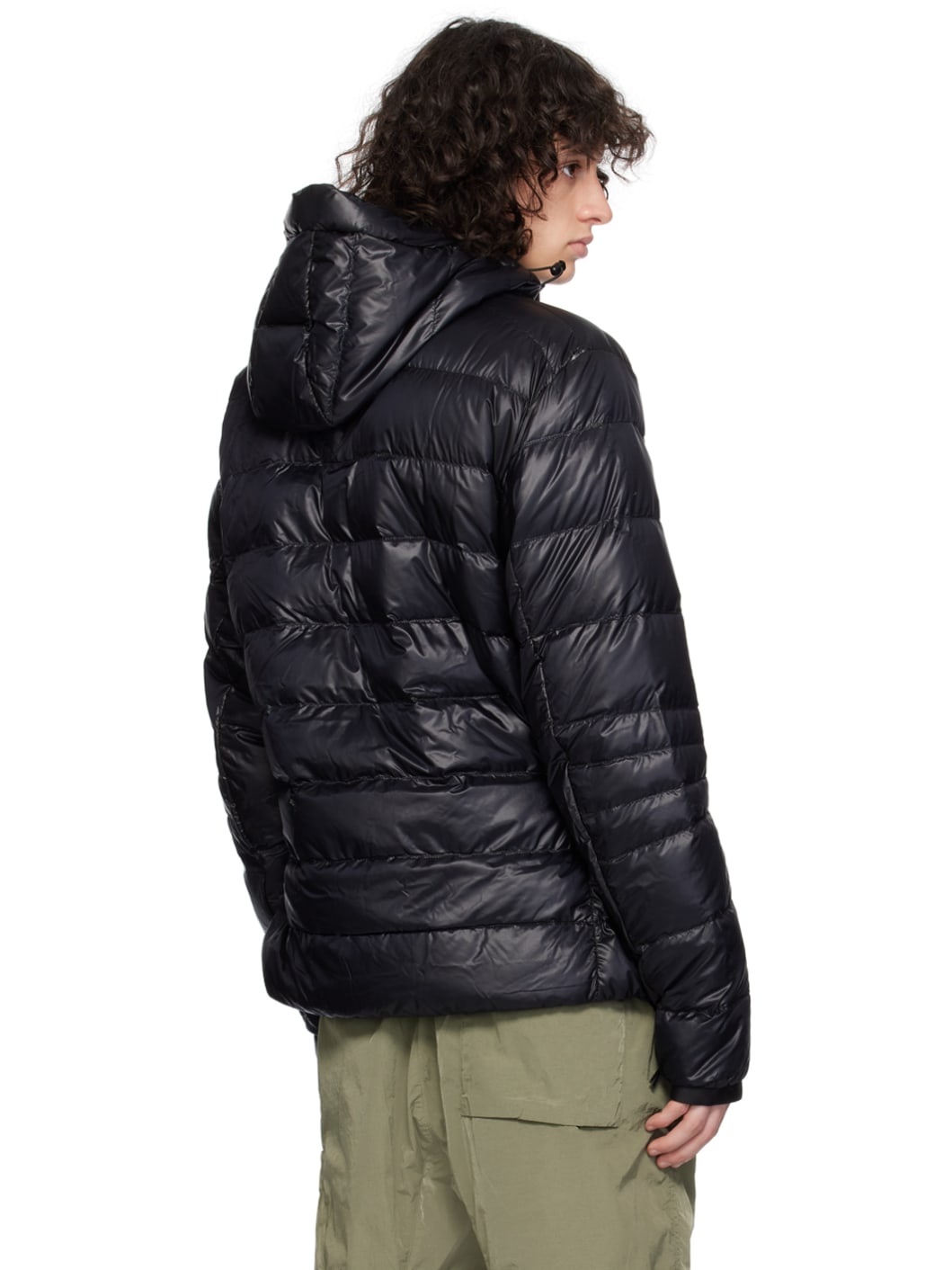 Black 'Black Label' Crofton Down Jacket - 3