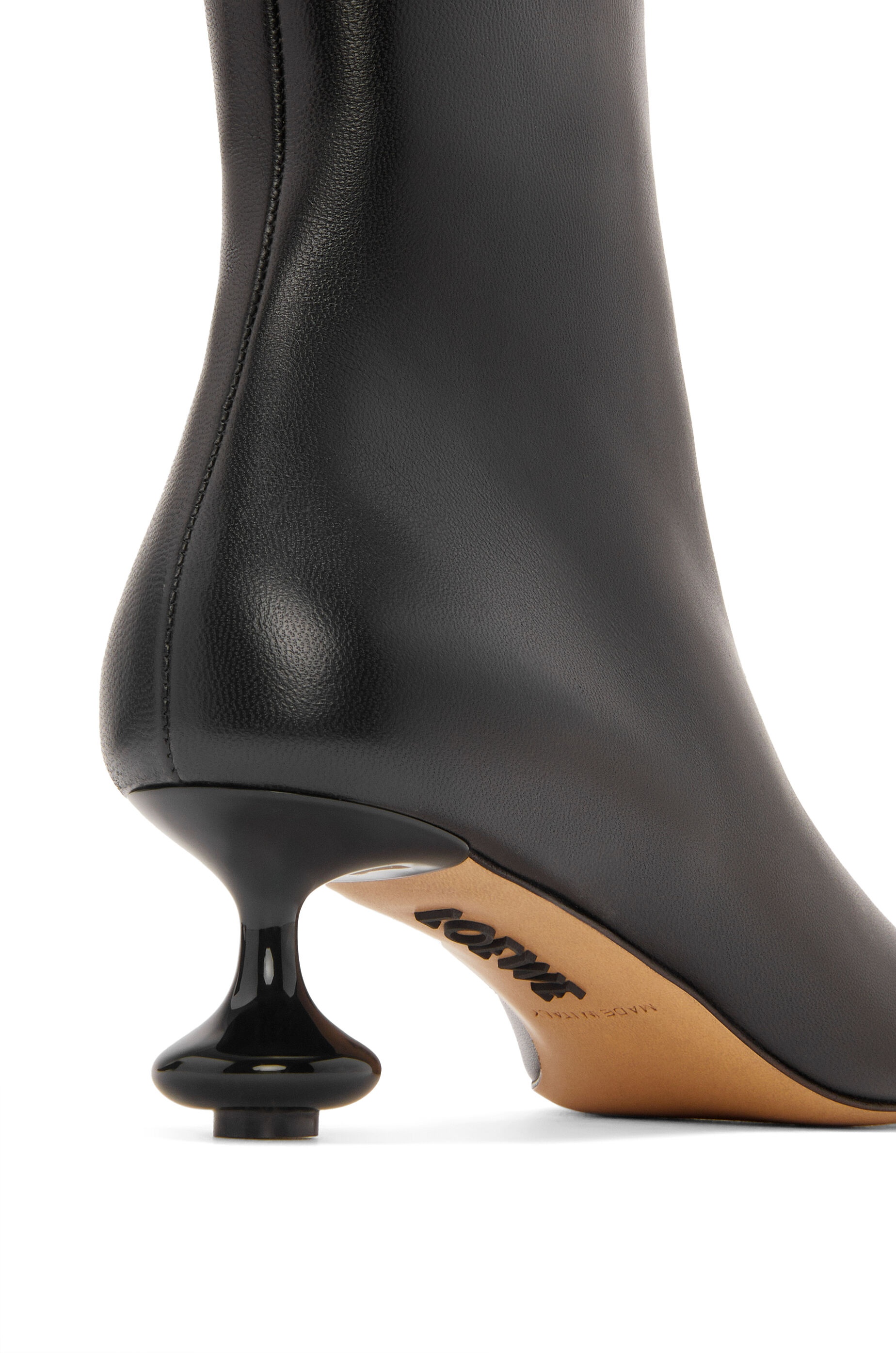 Toy ankle bootie in nappa lambskin - 5