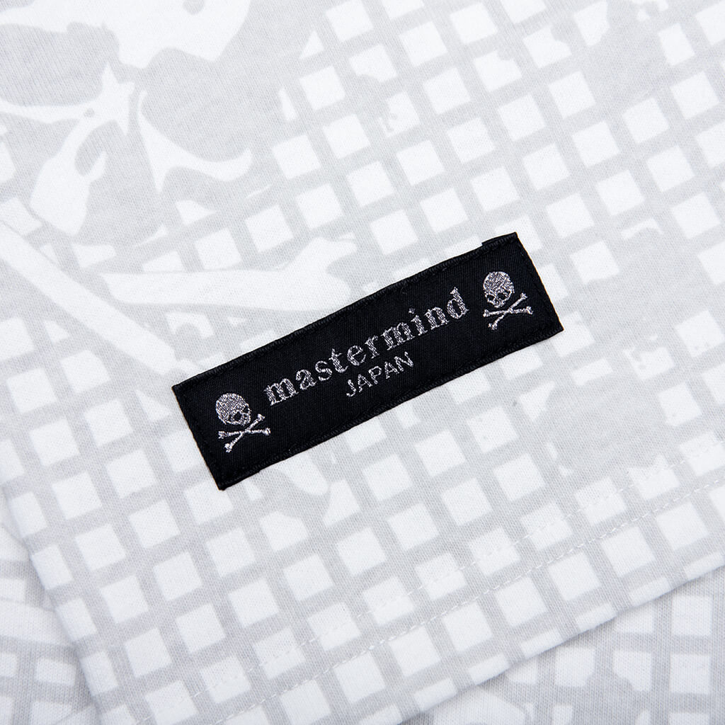 DICKIES X MASTERMIND JAPAN NIGHT CAMO S/S TEE - WHITE - 4