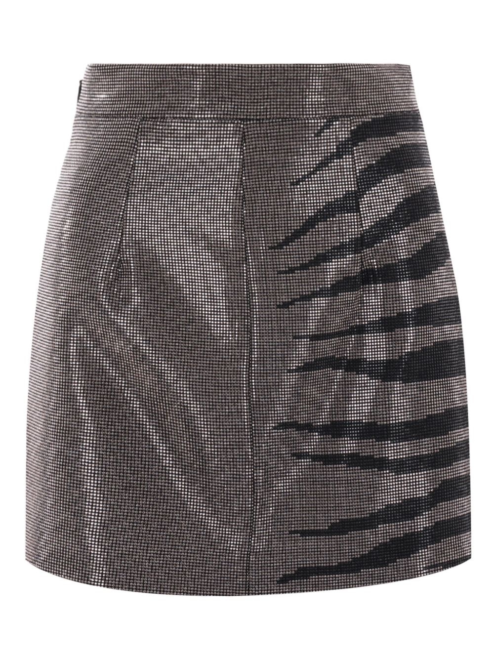rhinestone-embellished mini skirt - 2