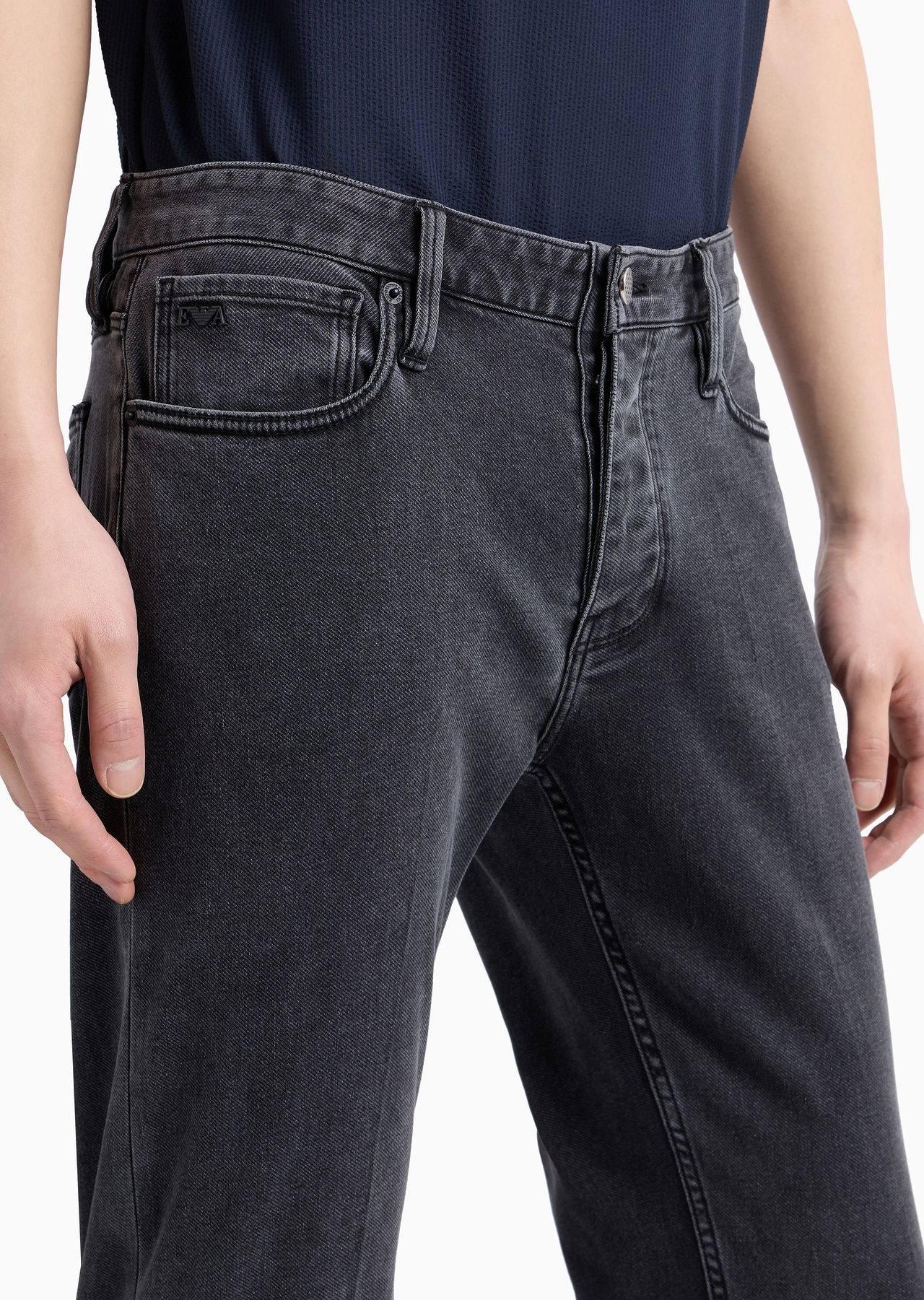 J75 Slim-fit rinse-washed denim jeans - 8