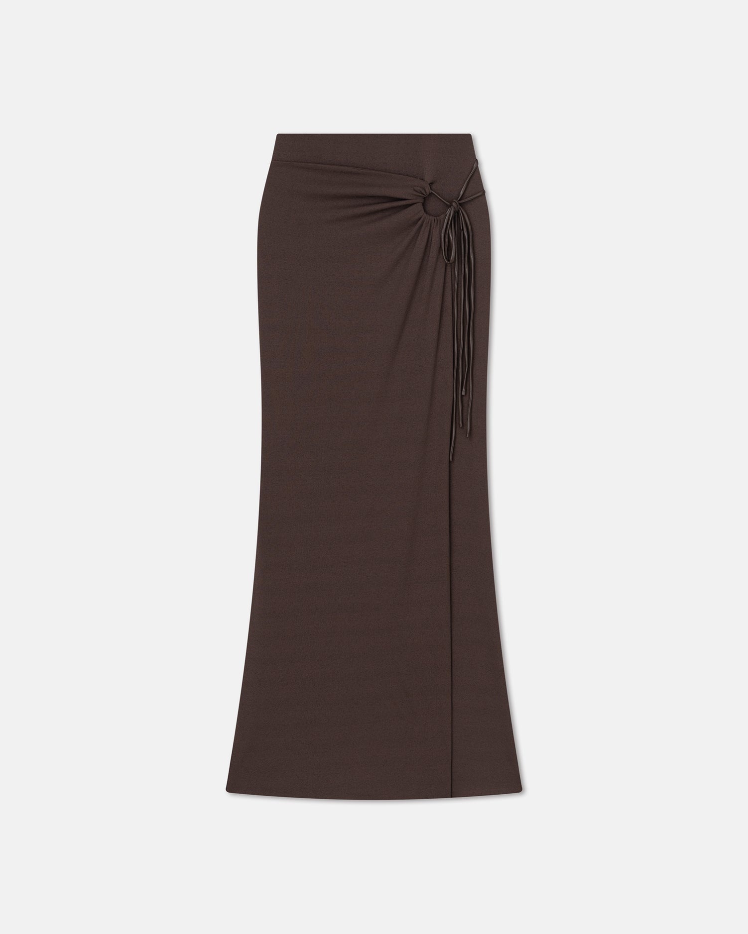 Mesh-Jersey Maxi Skirt - 1