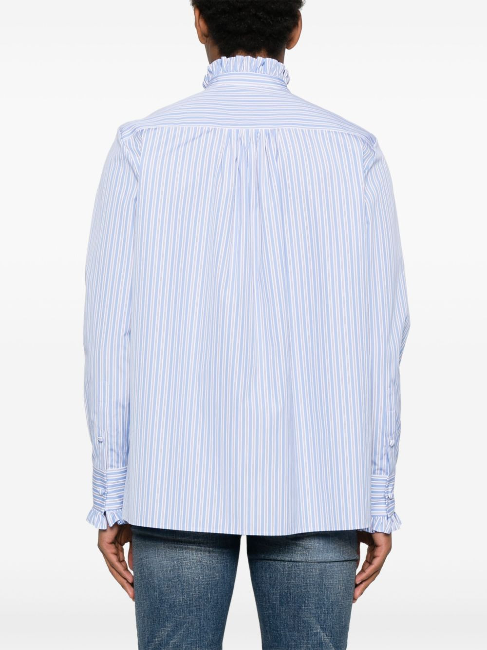Striped Cotton Shirt - 4