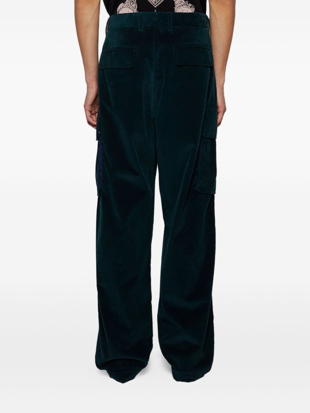 corduroy cargo pants - 5