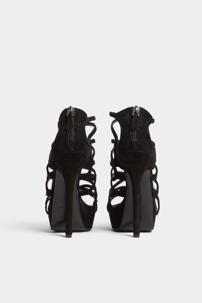 DEANDAY SUEDE PLATFORM SANDALS - 3