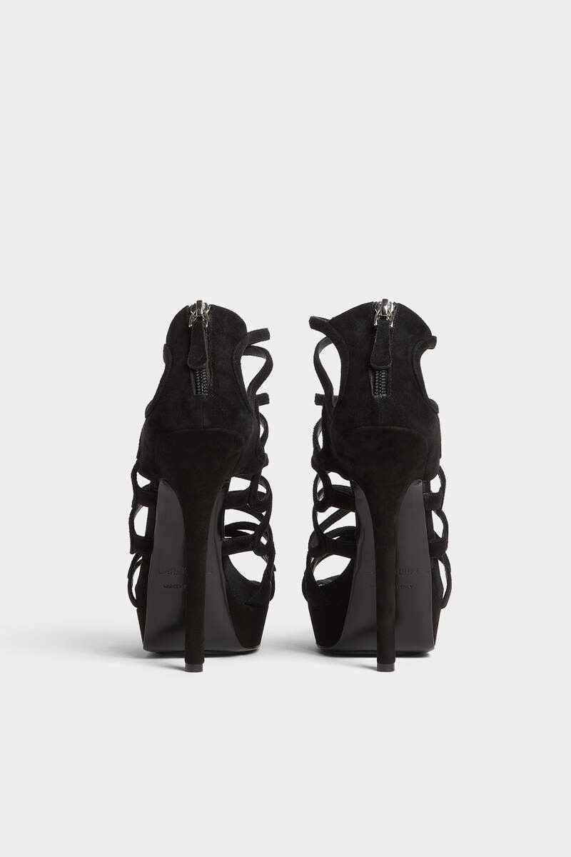 DEANDAY SUEDE PLATFORM SANDALS 3