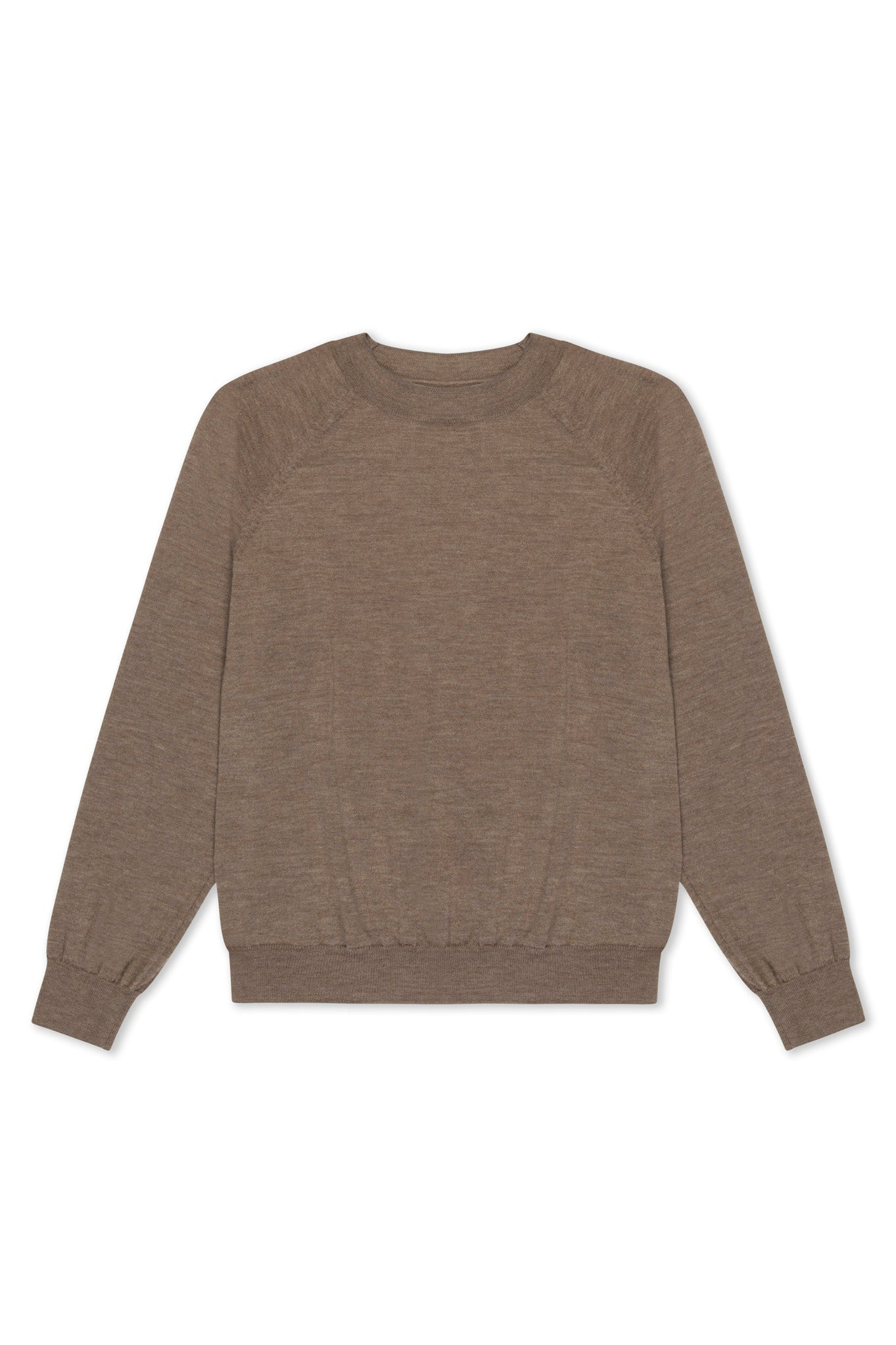 TRUFFLE CASHMERE RAGLAN SWEATER - 5
