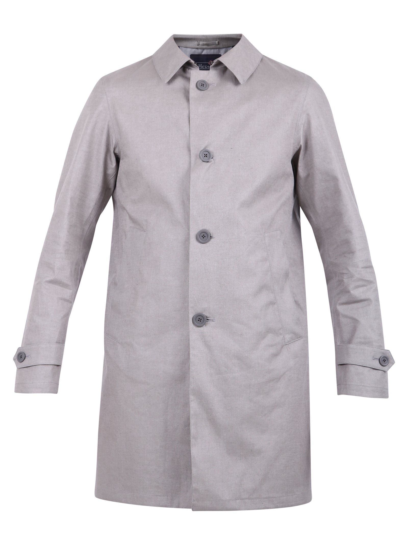 Herno Single Breasted Trench Coat - 1