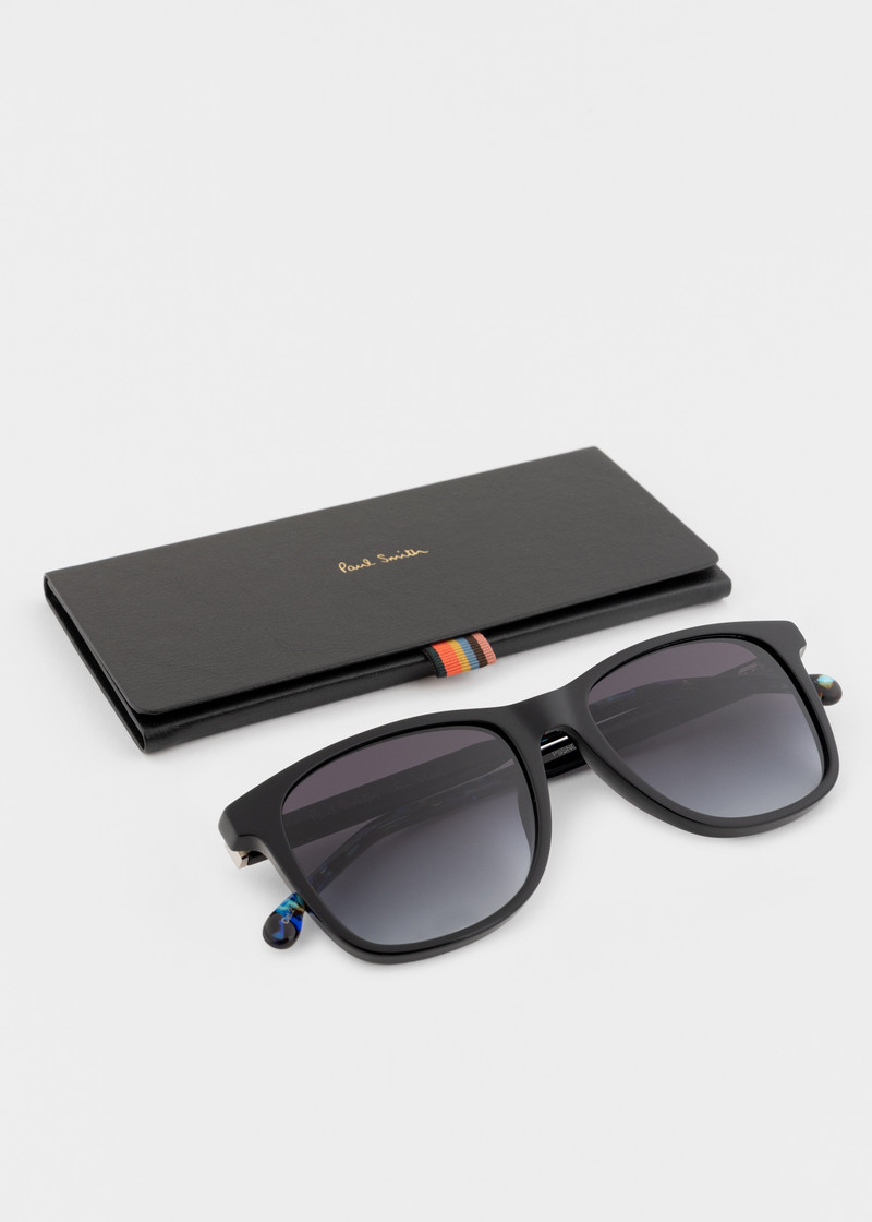 Black 'Gibson' Sunglasses 5
