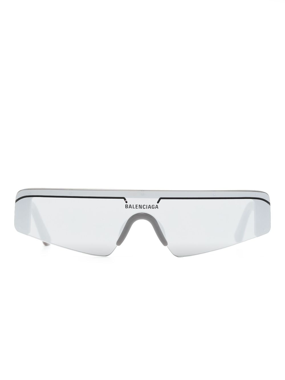 Ski rectangular-frame sunglasses - 1