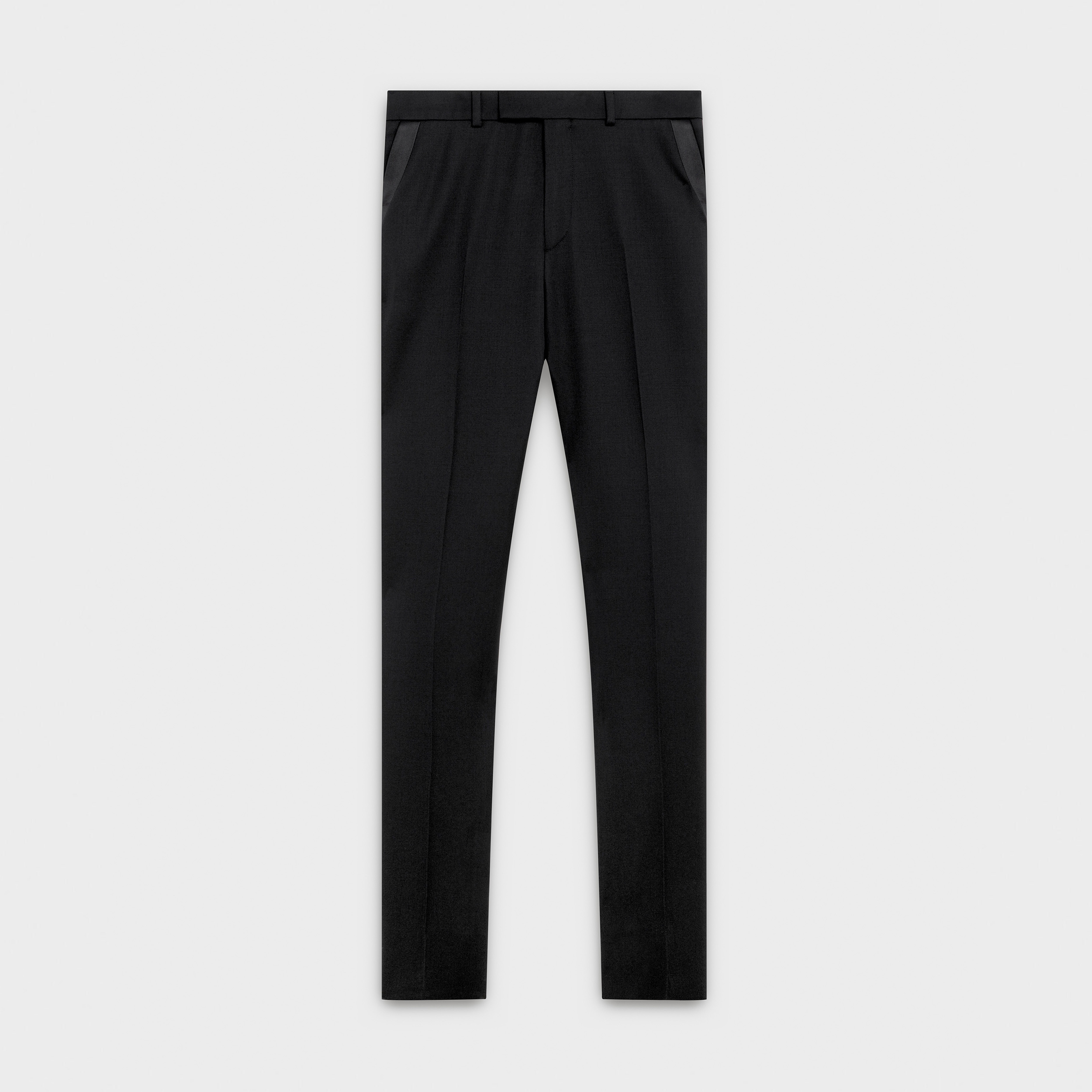 CLASSIC TUX PANTS IN GRAIN DE POUDRE - 1