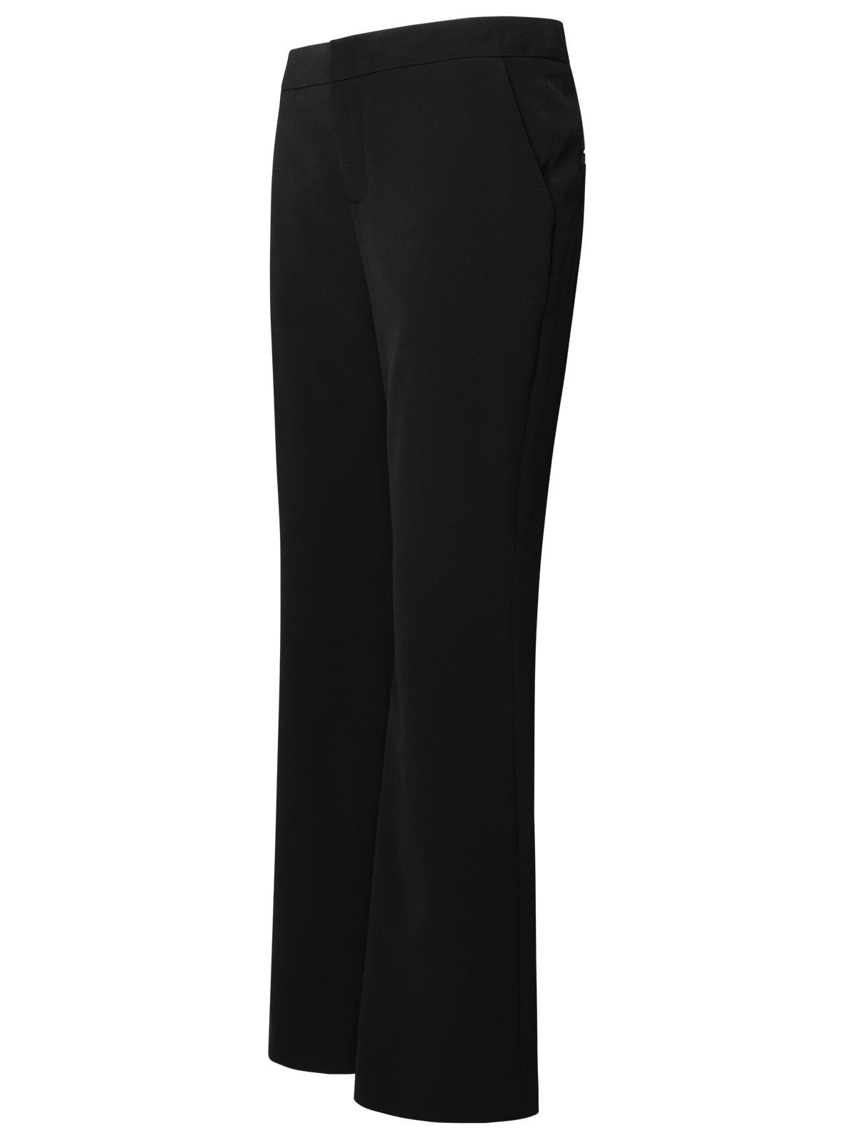 Balmain Black Viscose Trousers - 2