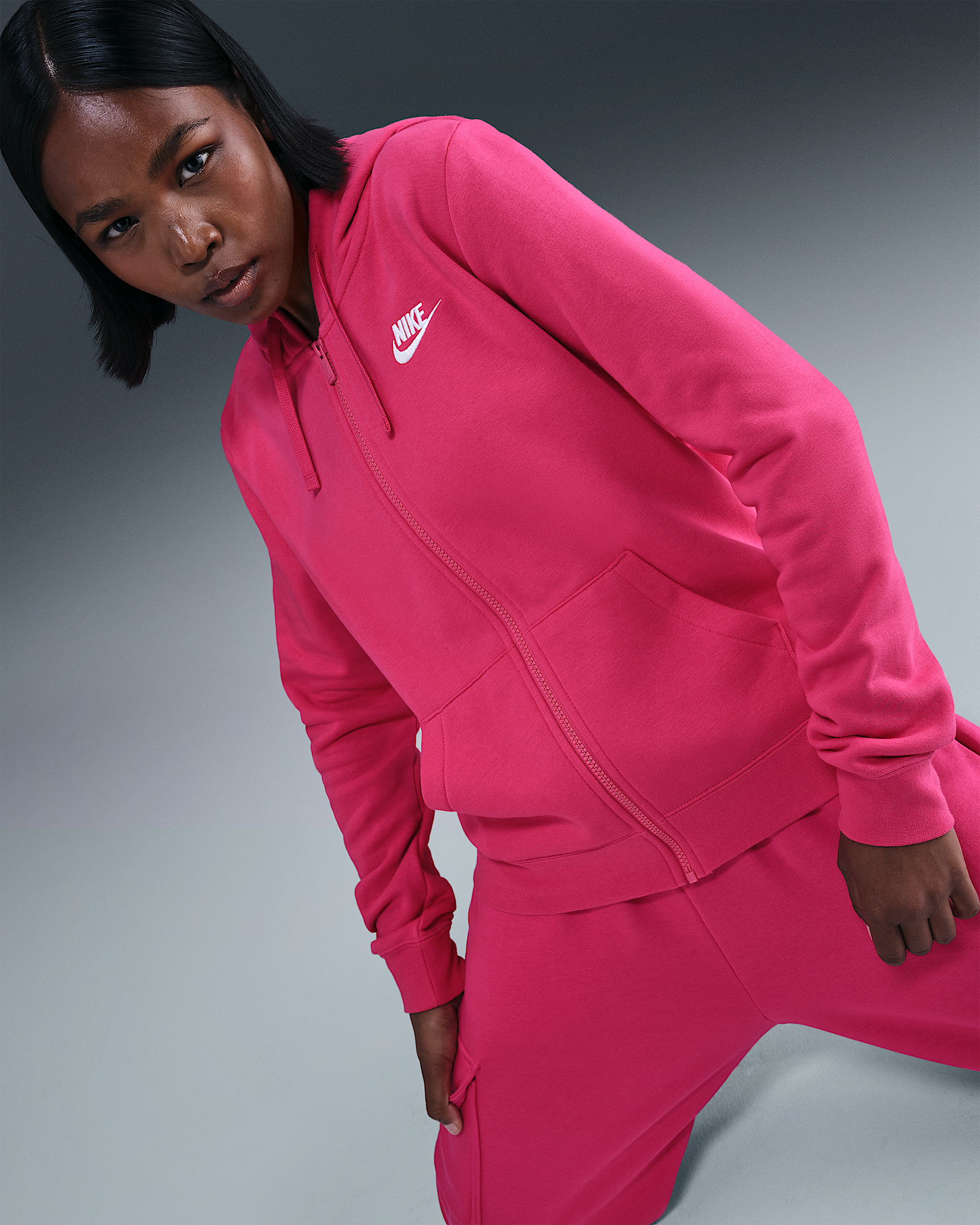 Nike Sportswear Club Fleece Women's Full-Zip Hoodie - 3