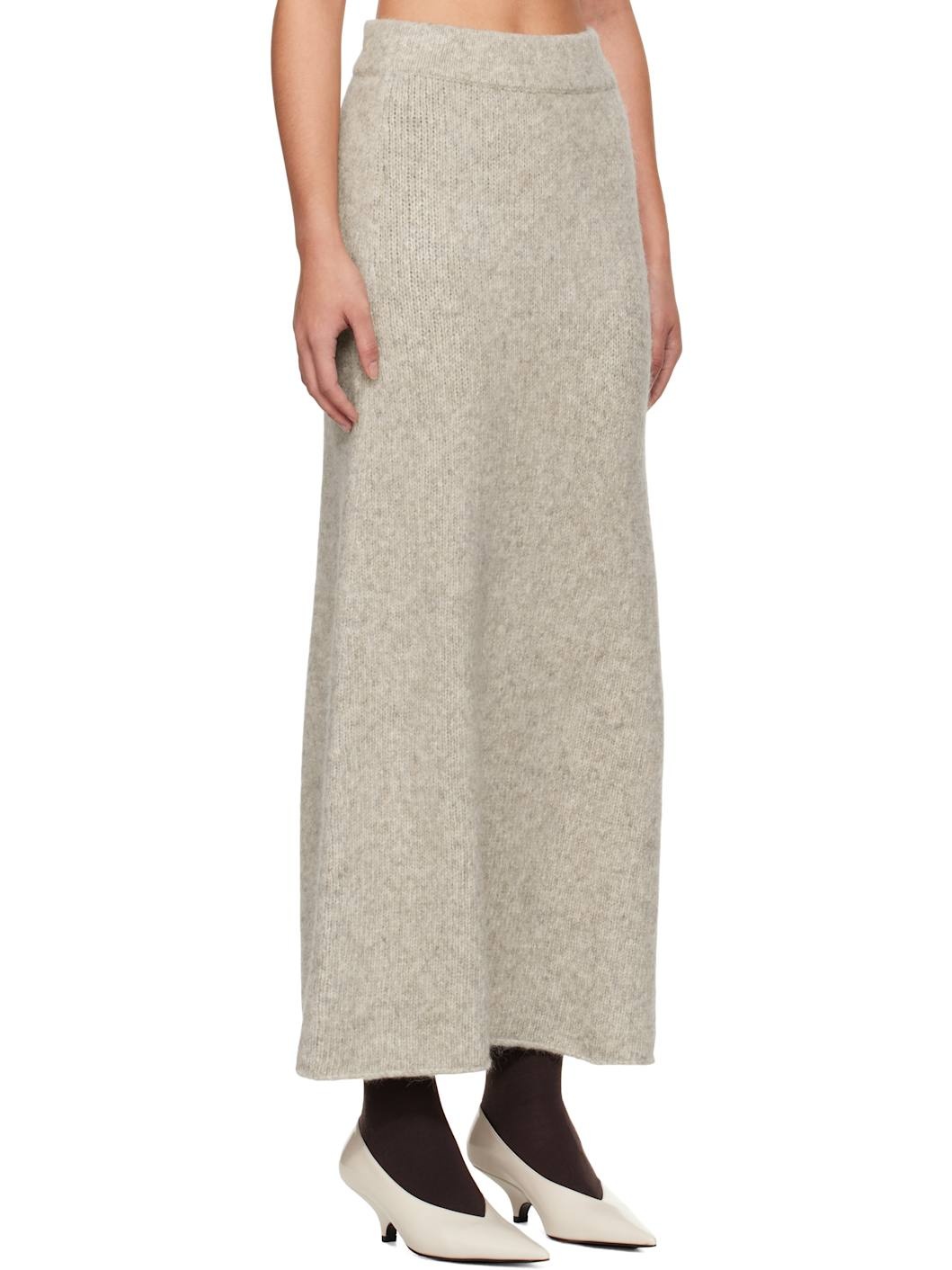 Gray Loft Maxi Skirt - 2